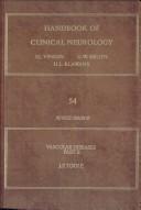 Cover of: Vascular diseases