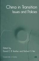 Cover of: China in transition: issues and policies