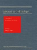 Cover of: Methods in cell biology.