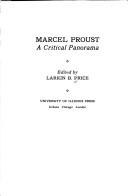 Cover of: Marcel Proust