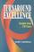 Cover of: Turnaround Excellence