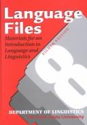 Cover of: Language files by Thomas W. Stewart, Nathan Vaillette