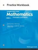 Cover of: California Middle School Mathematics: Concepts and Skills Course 2