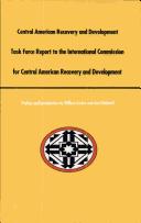 Cover of: Central American Recovery and Development (Central American Recovery & Development)