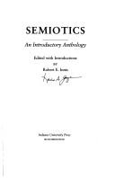 Cover of: Semiotics | Robert E. Innis