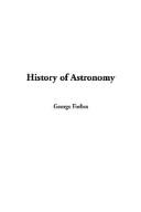 Cover of: History of Astronomy