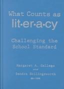 Cover of: What Counts As Literacy by 