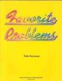 Cover of: Favorite Problems by Dale Seymour, Dale Seymour