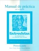 Cover of: Manual de practica que acompana Entrevistas: Primera Parte
