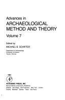 Cover of: Advances in archaeological method and theory.