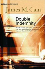 Cover of: Double Indemnity by James M. Cain