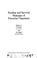 Cover of: Feeding and Survival Strategies of Estuarine Organisms (Marine Science ; V. 15) (Marine Science ; V. 15)