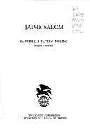 Cover of: Jaime Salom