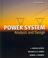 Cover of: Power system analysis and design