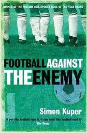 Cover of: Football Against the Enemy by Simon Kuper