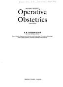 Cover of: Munro Kerr's Operative Obstetrics by Philip R. Myerscough, J. M. Munro Kerr