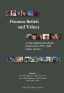 Cover of: Human beliefs and values by edited by Ronald Inglehart ... [et al.].