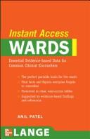 Cover of: Lange Instant Access by Anil M. Patel