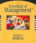 Cover of: Essentials of Management by Andrew J. DuBrin
