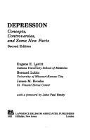 Cover of: Depression: Concepts, Controversies and Some New Facts