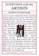 Cover of: Interviews with the artists by [edited by Philip James and Sarah Batiste].