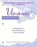 Cover of: Workbook/Laboratory Manual to Accompany Vis-A-Vis: Beginning French