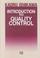 Cover of: Introduction to Quality Control