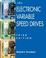 Cover of: Electronic Variable Speed Drives