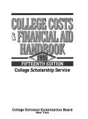 Cover of: College Costs & Financial Aid Handbook 1995 (College Costs & Financial Aid Handbook)