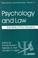 Cover of: Psychology and law