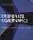 Cover of: Corporate Governance