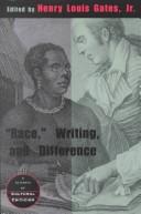 Cover of: Race, Writing and Difference