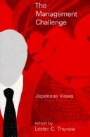 Cover of: The Management challenge: Japanese views