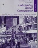 Cover of: Student Resource Manual to Accompany Understanding Human Communication