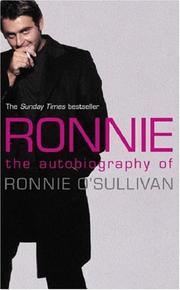 Ronnie by Ronnie O'Sullivan, Simon Hattenstone