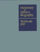 Cover of: Dictionary of Literary Biography Yearbook by 