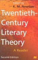 Cover of: Twentieth Century Literary Theory by K. M. Newton