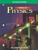 Cover of: Holt Physics: Section Reviews