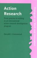 Cover of: Action research by edited by Davydd J. Greenwood.