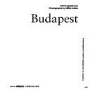 Cover of: Budapest (Architecture Guides Series) by Edwin Heathcote, Jonathan Moberly, Tom Neville