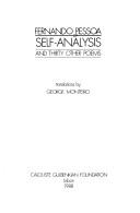 Cover of: Self-analysis and thirty other poems by Fernando Pessoa