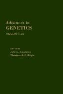 Cover of: Advances in Genetics by John G. Scandalios