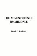 Cover of: The Adventures of Jimmie Dale by Frank L. Packard, Frank L. Packard