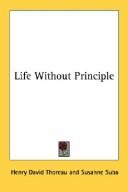 Cover of: Life Without Principle