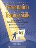 Cover of: High-Impact Presentation & Training Skills by Micki Holliday
