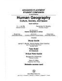 Human Geography by Harm J.De Blij