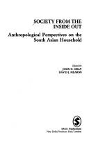 Cover of: Society from the Inside Out: Anthropological Perspectives on the South Asian Household