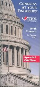 Congress at Your Fingertips: 107th Congress : 1st Session by Capitol Advantage