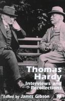 Cover of: Thomas Hardy by James Gibson, James Gibson