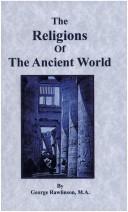 Cover of: The Religions of the Ancient World by George Rawlinson